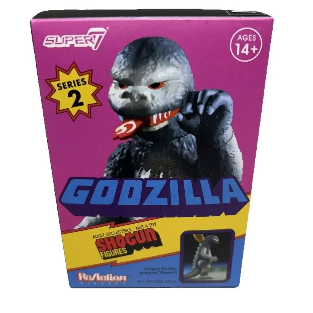 Super7 ReAction Shogun Godzilla Mystery Figure Blind Box Series 2 NEW SEALED 🦖